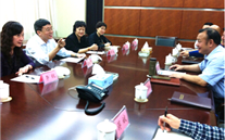 大渡口区委常委徐晓勇一行来AG尊时凯龙人生就博官方网站集团调研